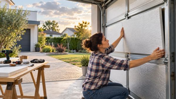 Sélection des meilleurs isolants pour porte de garage éco-énergétiques